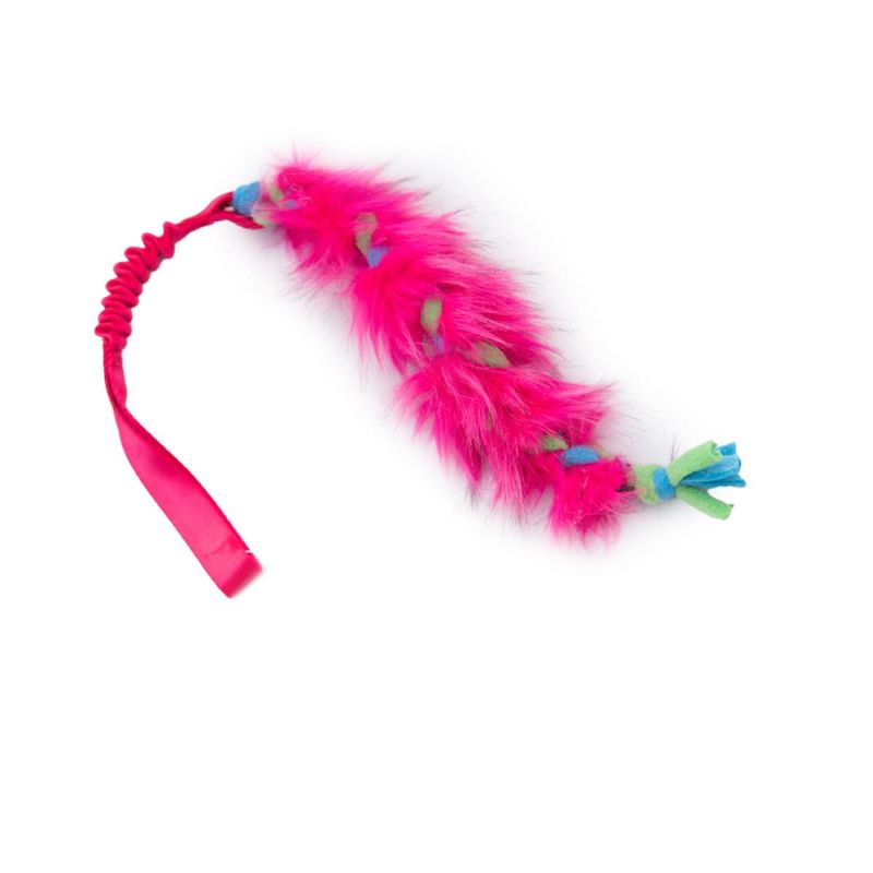 Doggie-zen Elastisk flette med fuskepels