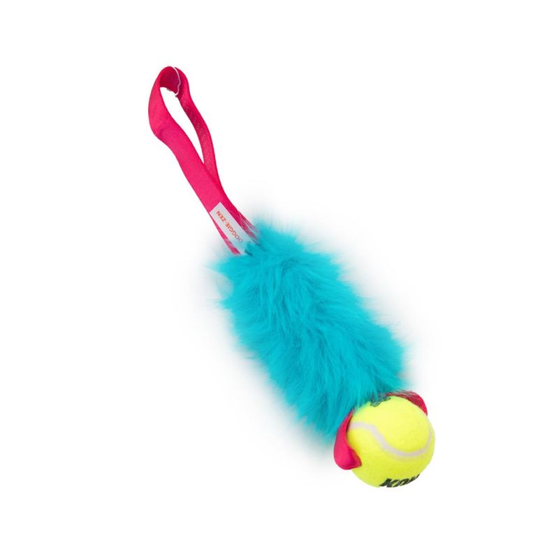 Doggie-zen Kampleke med fuskepels og KONG air pipeball